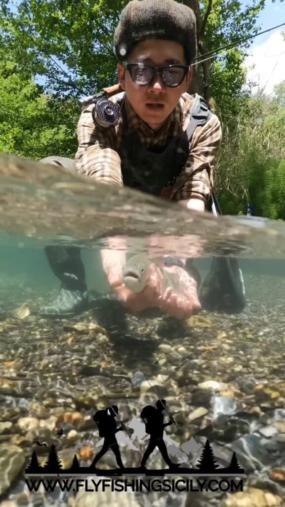 Contenuto Instagram di @fly.fishing.sicily.experience
