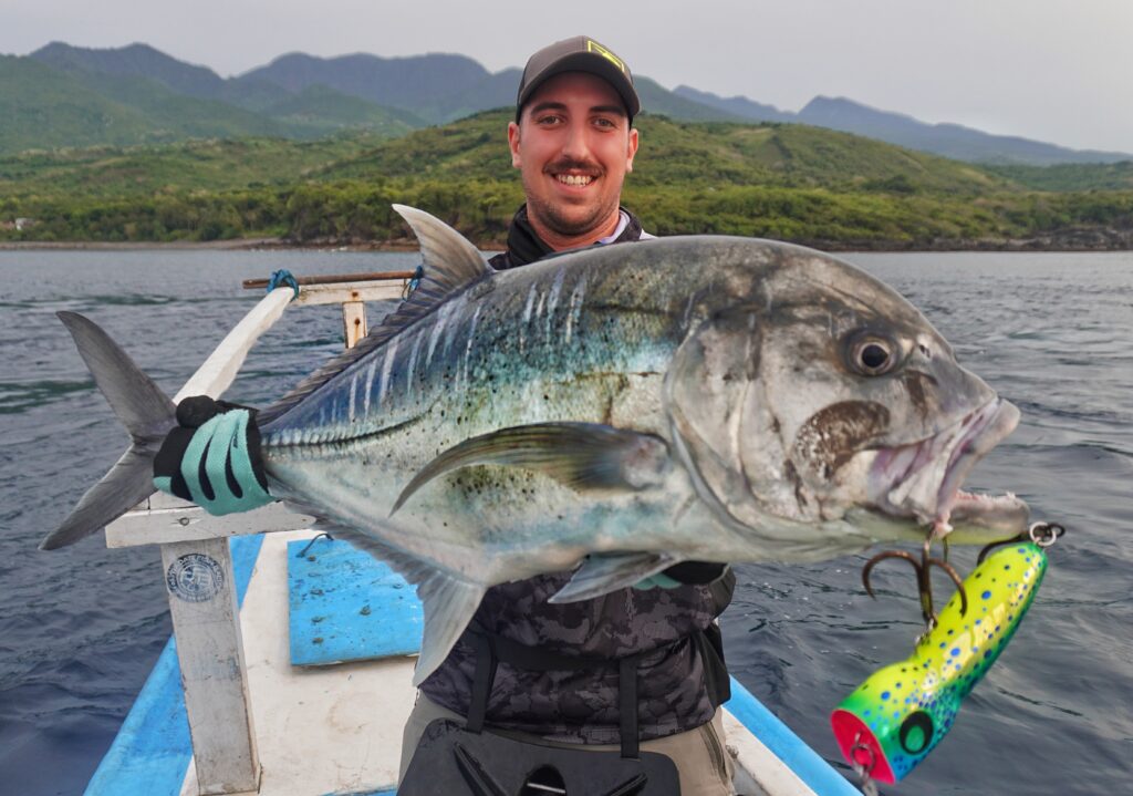 Giosuè Dallaturca — attività di guida di pesca