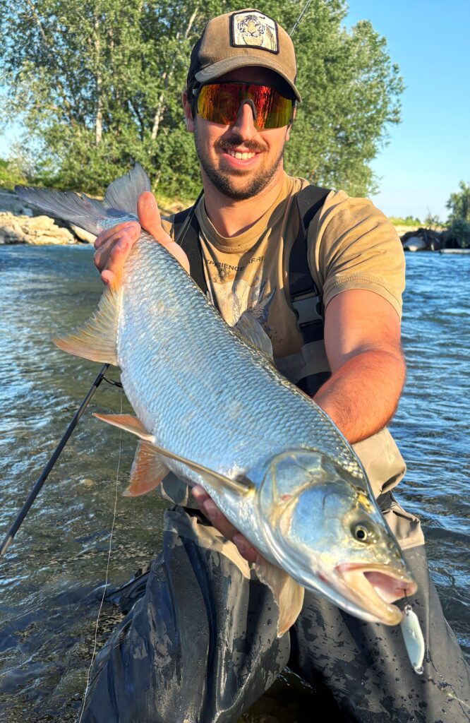 Giosuè Dallaturca — attività di guida di pesca